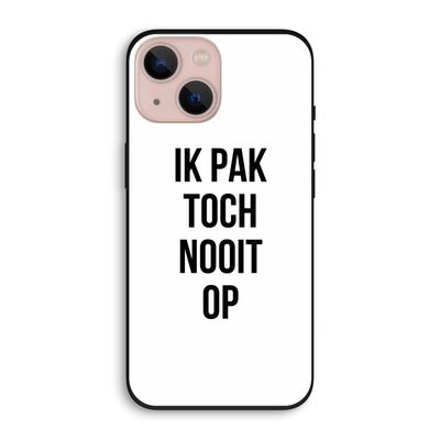 Ik pak nooit op: iPhone 13 Biologisch afbreekbaar hoesje