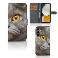 Telefoonhoesje | Met pasjeshouder | Samsung Galaxy A34 Britse Korthaar