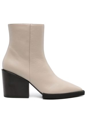 Paloma Barceló bottines Bea 90 mm à bout pointu - Noir