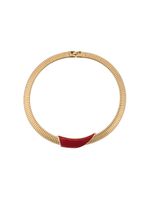 Susan Caplan Vintage collier Monet en maille balinaise - Or