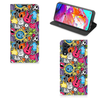 Samsung Galaxy A70 Hippe | Standcase | Punk Rock