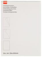 HEMA Lamineerhoezen 80 micron 21.6x30.3 - 25 stuks