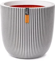 Capi nature groove nl bol bloempot 43x41 cm ivoor