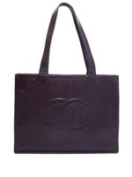 CHANEL Pre-Owned sac cabas Mark (1996-1997) - Marron - thumbnail