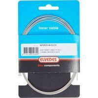 Elvedes Schakel binnenkabel 2250mm rvs slick ø1,1mm n-nippel (op kaart)