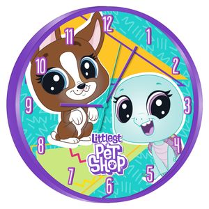 Littlest Pet Shop wandklok 25 cm voor kinderen