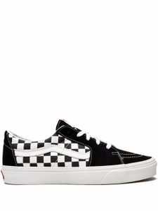 Vans baskets Sk8 Low Checkerboard - Noir