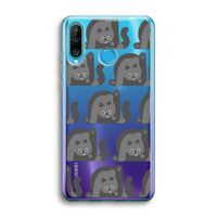 Cats: Huawei P30 Lite Transparant Hoesje