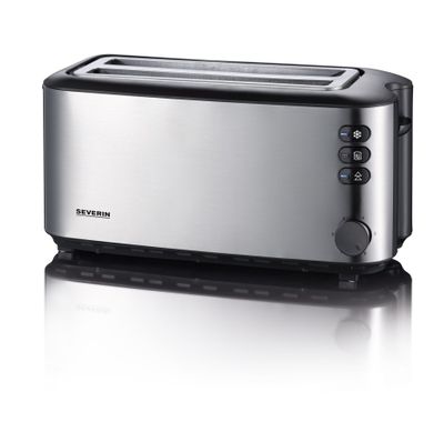 Severin broodrooster automatisch voor 4 sneetjes 1400w rvs