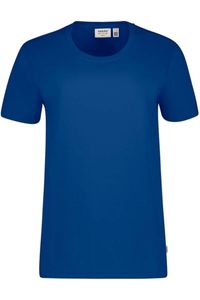 HAKRO Organic Regular Fit T-Shirt ronde hals koninklijk, Effen