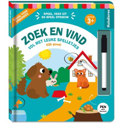 Zoek en vind - Huisdieren 3+