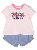 Marc Jacobs Kids survêtement à logo imprimé - Rose