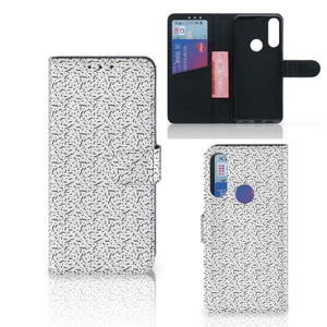 Alcatel 1S 2020 Telefoon Hoesje Stripes Dots