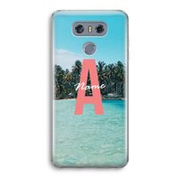 Pacific Dream: LG G6 Transparant Hoesje