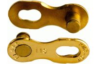 KMC MISSING LINK 11R Ti-N Gold 5.2mm Zilver