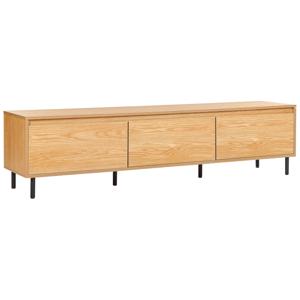 Beliani NIKEA - TV-kast-Lichte houtkleur-Vezelplaat, MDF