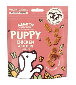 Lily's Kitchen 12492647 lekkernij voor honden & katten Hond Snack Kip, Zalm 70 g