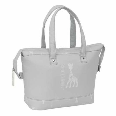Reistasje Sophie la Girafe Lichtgrijs 27 x 24,5 x 12,5 cm