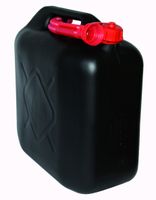 Fuel canister Benzinkanister Kunststoff 20l - Schwarz HPAUTO - thumbnail