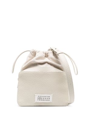 Maison Margiela sac à bandoulière à logo appliqué - Tons neutres