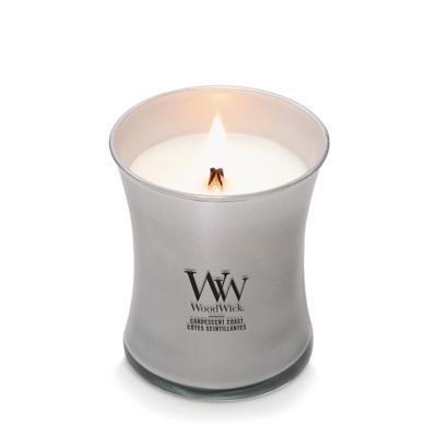 Woodwick Candescent Coast Medium Candle - Silver