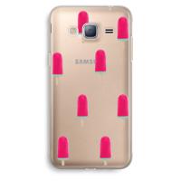 Waterijsje: Samsung Galaxy J3 (2016) Transparant Hoesje