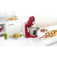 Bosch MUM58720 keukenmachine 3,9 l Grijs, Rood, Roestvrijstaal 1000 W - thumbnail