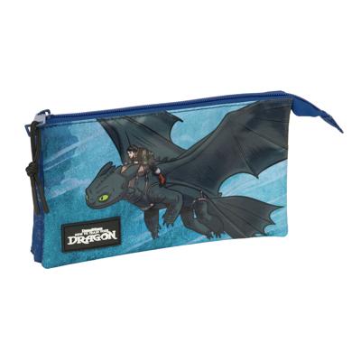 Alleshouder How to Train Your Dragon Donkerblauw 22 x 12 x 3 cm