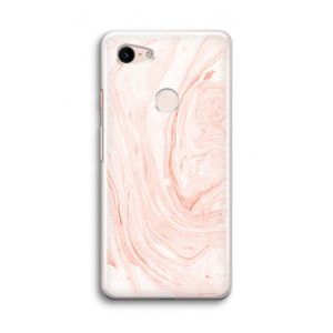 Peach bath: Google Pixel 3 Transparant Hoesje