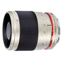 Samyang 300mm Reflex F/6.3 Canon EOS M zilver