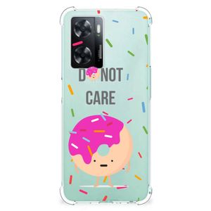 OPPO A57 | A57s | A77 4G Beschermhoes Donut Roze