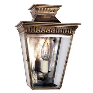 Limehouse Landelijk buitenlamp Pagoda Flush handgemaakt 31cm 493