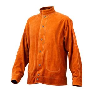 VEVOR Vlamvertragende lasjas Leren werkjas Beschermende kleding Maat XXL