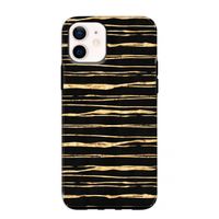 Gouden strepen: iPhone 12 mini Tough Case