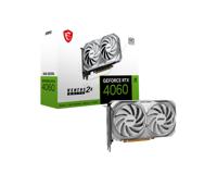 MSI GeForce RTX 4060 VENTUS 2X WHITE 8G OC grafische kaart DLSS 3, 3x DisplayPort, 1x HDMI 2.1 - thumbnail