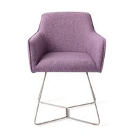 Jesper Home Hofu eetkamerstoel beehive steel Violet Daisy