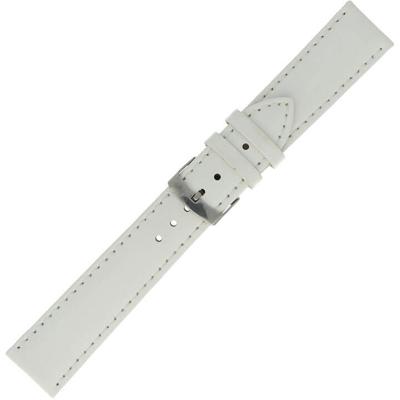 Pex Horlogebandje Stitched Wit 20mm