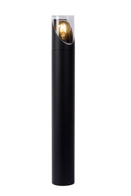 NORMAN Sokkellamp Buiten Ø 9 cm 1xE27 IP65 Zwart