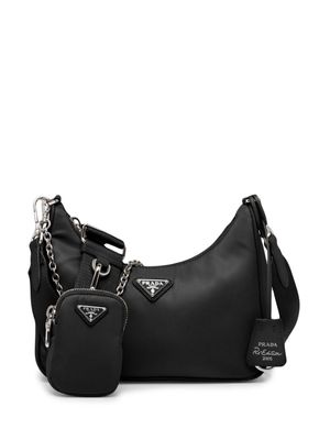 Prada sac porté épaule Re-Edition 2005 - Noir