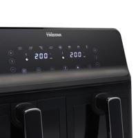 Tristar FR-9040 friteuse Dubbel 8 l Vrijstaand 2700 W Heteluchtfriteuse Zwart - thumbnail