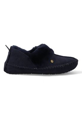 Warmbat Pantoffels Barrine BAR341045 Donker Blauw maat