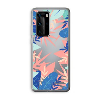 Tropisch: Huawei P40 Pro Transparant Hoesje