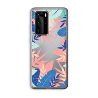 Tropisch: Huawei P40 Pro Transparant Hoesje