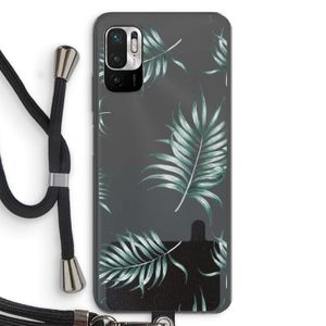 Simple leaves: Xiaomi Redmi Note 10 5G Transparant Hoesje met koord