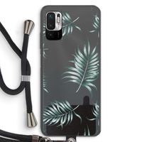 Simple leaves: Xiaomi Redmi Note 10 5G Transparant Hoesje met koord