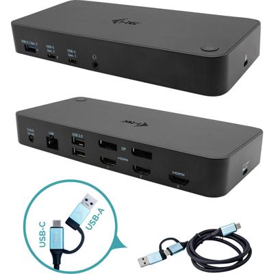 i-tec I-TEC USB 3.0/USB-C/Thunderbolt 3x 4K DS USB-C dockingstation