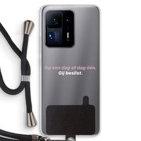 gij beslist: Xiaomi Mi Mix 4 Transparant Hoesje met koord