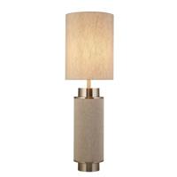 Searchlight TafellampFlask 72cm nikkel met vintage zand - EU59041SN