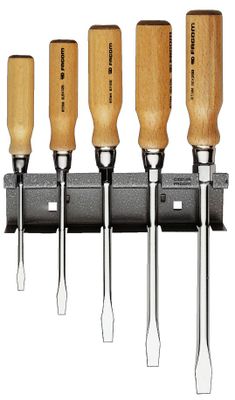 Facom sets 5 schroevendraaiers met houten heft - ATHH.JS5