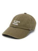 Drôle De Monsieur casquette à slogan brodé - Vert